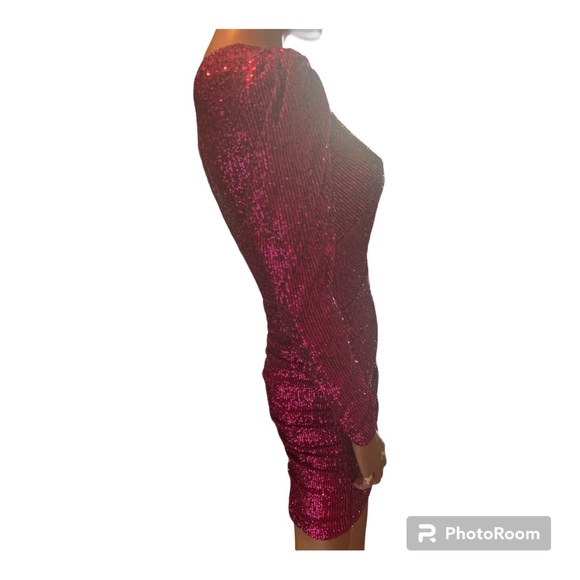 Parker pink sequined dress - Picture 6 of 17